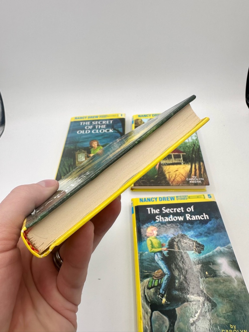 Vintage The Nancy Drew Mystery Stories Hardcover Books - Picture 6 of 9
